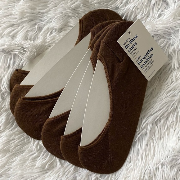𝅺6 x OLD NAVY No Show Liners Socks Rib Knit Openings - Picture 2 of 5